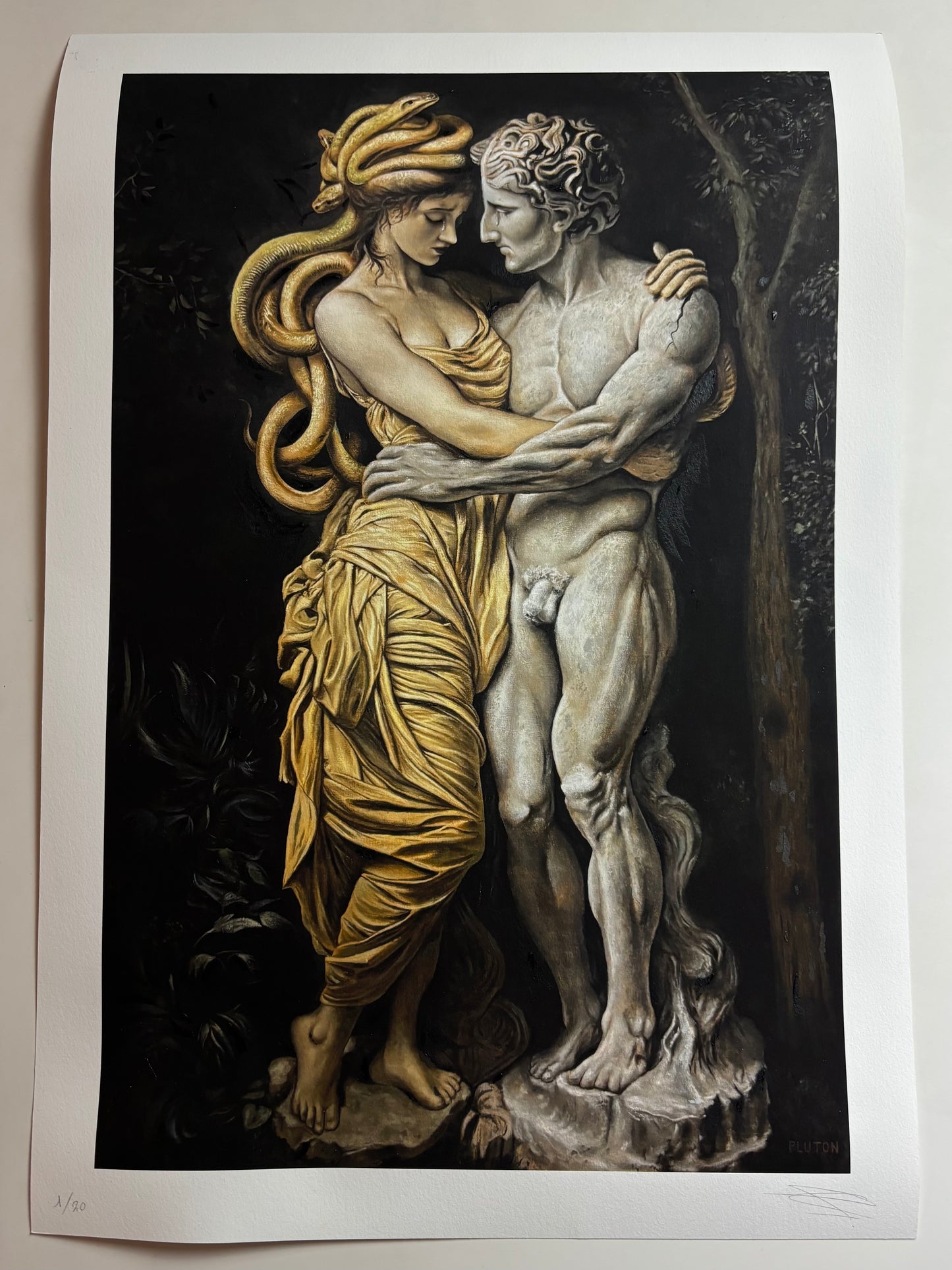 Prints « Méduse, prisonnière du désir »